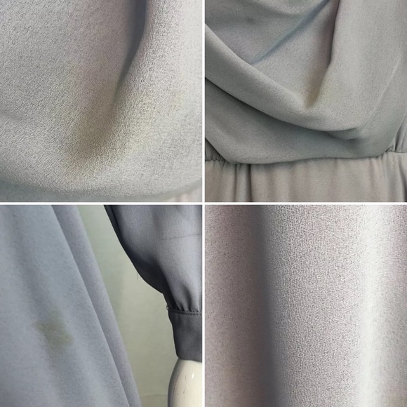 Ursula of Switzerland Draped Midi Shift Dress - Picture 3 of 8